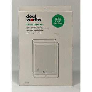 DEAL WORTHY SCREEN PROTECTOR IPAD 9TH GEN 10.2in